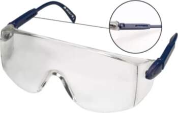Brilles caurspīdīgas