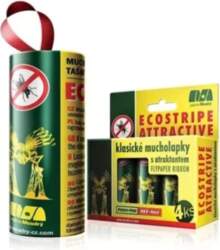 Mušpapīrs Ecostripe Attractive 4gab/iep