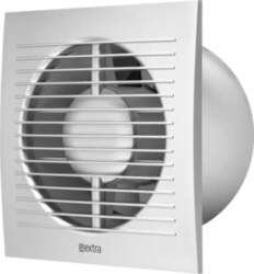 Elektroventilators E-EXTRA, Ø100mm, sudraba