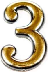 Numurs 3 brass
