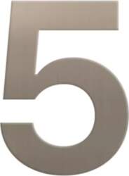 Numurs durvīm Nr.5, pašlīmējošs sudraba