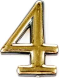 Numurs 4 brass