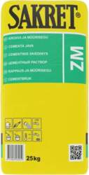 Sakret ZM 12.5kg Mūrjava apmešanas