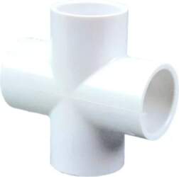 Līmējāms PVC krustenis 1/2" aukstam ūd