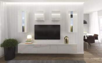 Sekcija Next 291 ar LED Platums: