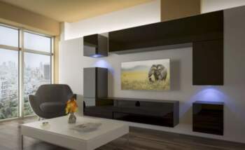 Sekcija Next 5 ar LED   Platums: