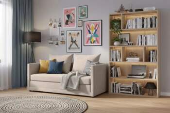 Dīvāns Bolek Sofa Standard Dziļums: 67