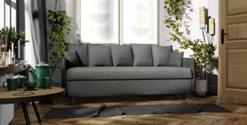 Dīvāns Grey Sofa standard Dziļums: 85