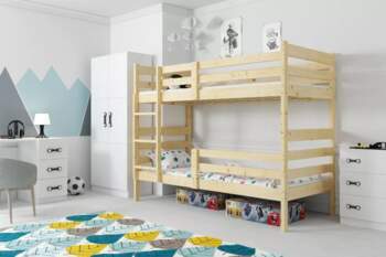 Bērnu gulta Eryk Pine Basic ar