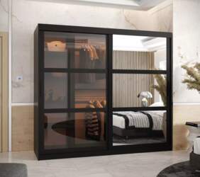 Skapis Dome 2 ar LED Ar