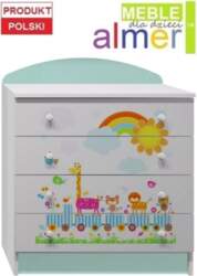 Kumode Animals 01 Platums: 80 cm