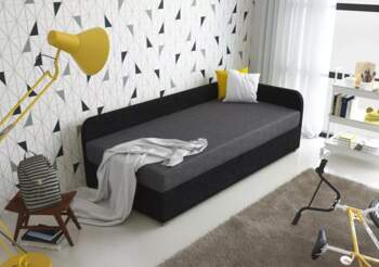 Bērnu gulta Uno Boxspring Standard Puse:
