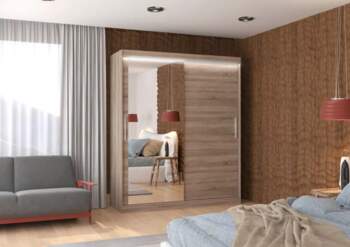 Skapis Tom ar LED Ar LED: