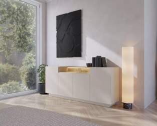 Kumode Hiro B ar LED Platums: