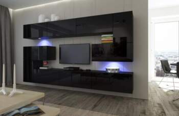 Sekcija Next 3 ar LED  Platums: