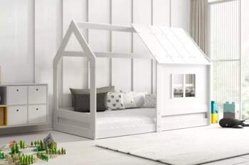 Bērnu gulta Domek Basic 160x80 ar