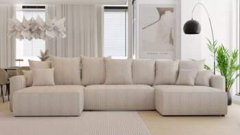 Dīvāns Napoli U Standard Dziļums: 160