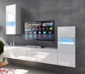Sekcija Concept 53 gloss ar LED