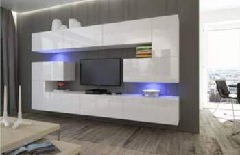 Sekcija Next 3 ar LED  Platums:
