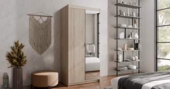 Skapis Elena 2D ar spoguli Platums: