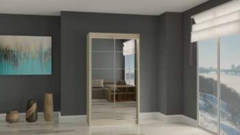 Skapis Flores ar LED Ar LED: