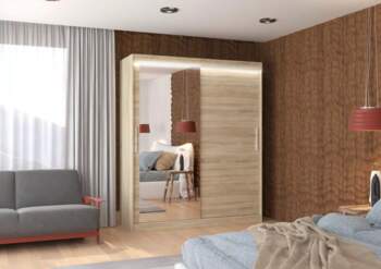 Skapis Tom ar LED Ar LED: