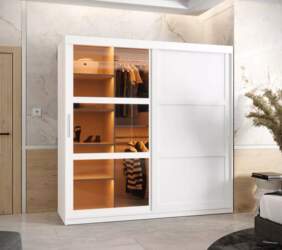 Skapis Dome 3 ar LED Ar