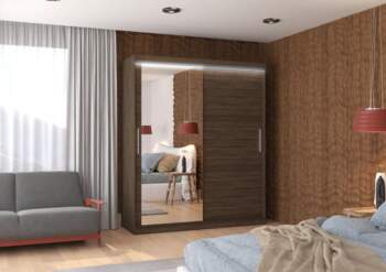 Skapis Tom ar LED Ar LED: