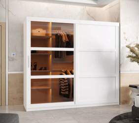 Skapis Dome 3 ar LED Ar
