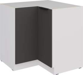 Virtuves skapis Aria Graphite 90x90 DN