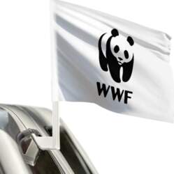 WWF karogs 30x20 (auto) Tikai karogs