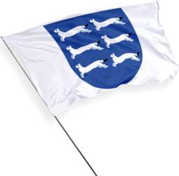 Ziemeļpohjanmā reģiona karogs 200-327-cm karabines