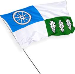 Kelmė pilsētas karogs