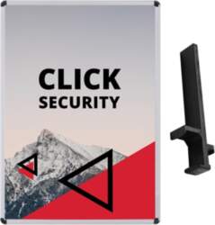 Plakātu rāmis CLICK Security A2 32mm