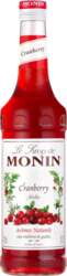 MONIN Dzērveņu sīrups 700ml
