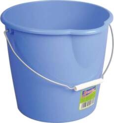 SPAINIS 12L, OVĀLS, ZILS, PLASTMASA, Spontex
