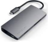 USB-C multifunkcionāls adapteris: Space Grey (SATECHI)