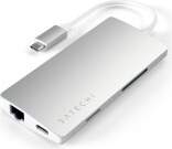 USB-C multifunkcionāls adapteris: Silver (SATECHI)