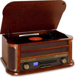 Auna Retro Bluetooth 3 Speed Record