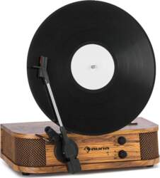 Auna Verticalo Retro Record Player with