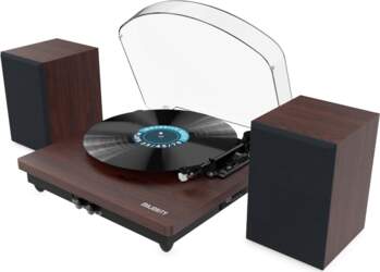 Record Player with Speaker, Bluetooth Vinyl