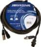 JB Combi Cable IEC/XLR  3,0m