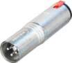Neutrik Adapter XLR 3p. M -