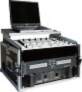 Cobra Case 19" Flightcase, front 2+2-U