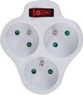 ESPERANZA ELEC. SOCKET SPLITTER 3 SOCKETS