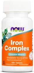 Now Foods - Iron Complex Tablets