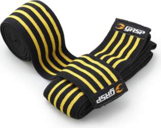 GASP - Knee Wraps - Black