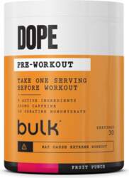 Bulk - Dope Pre-Workout - 30