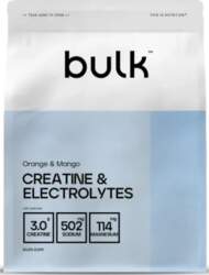 Bulk - Creatine & Electrolytes -