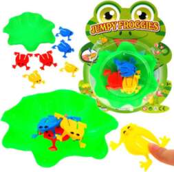 - Galda spēle Jumpy Froggies, daudzkrāsains
